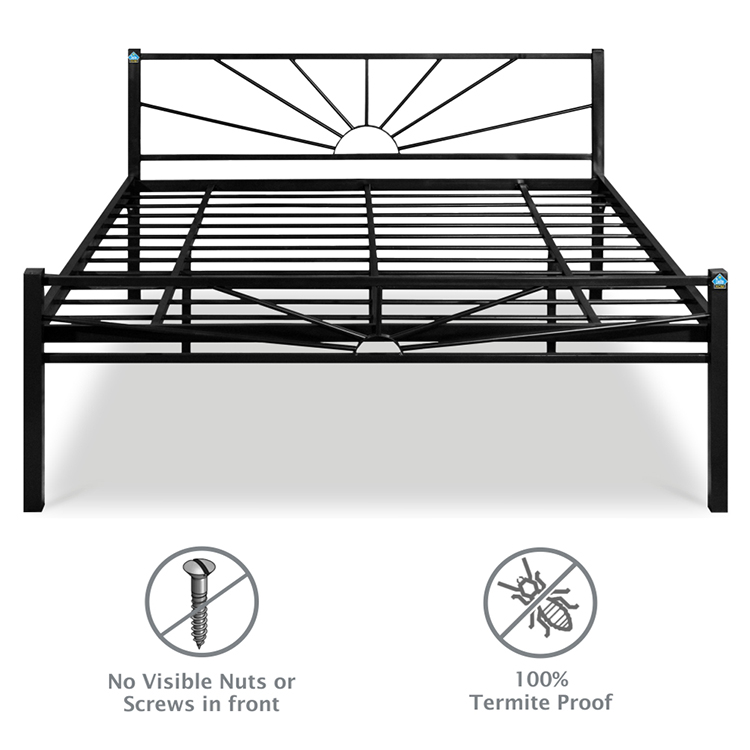 Sunshine Metal Queen Bed